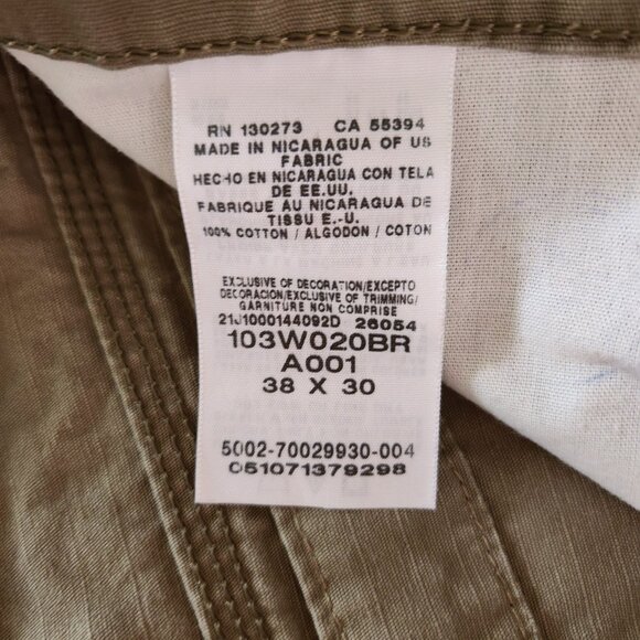 Wrangler Riggs Workwear Carpenter Pants 38X30 No Hammer Loop - Picture 5 of 5